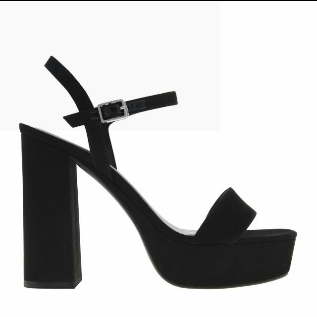 charles and keith block heels