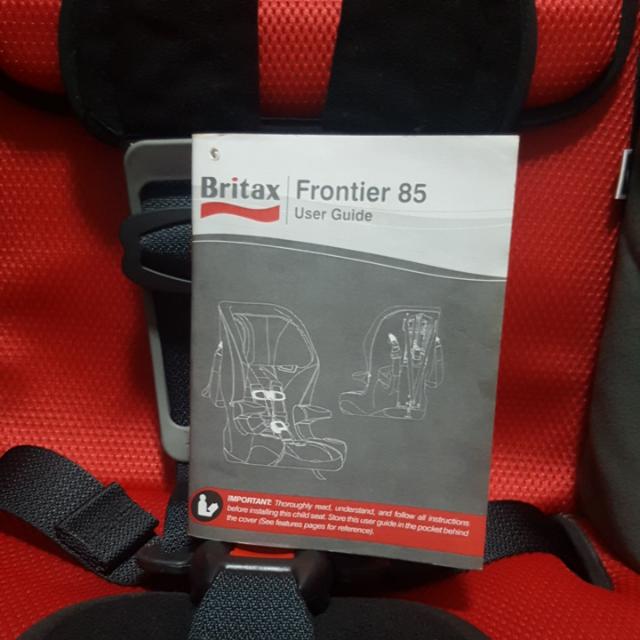 Britax Frontier 85 Car Seat Babies Kids Babies Kids Fashion on Carousell