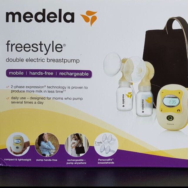 Freestyle Double Electric Breast Pump, Hands-Free
