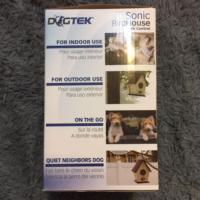 Dogtek sonic birdhouse bark sale control