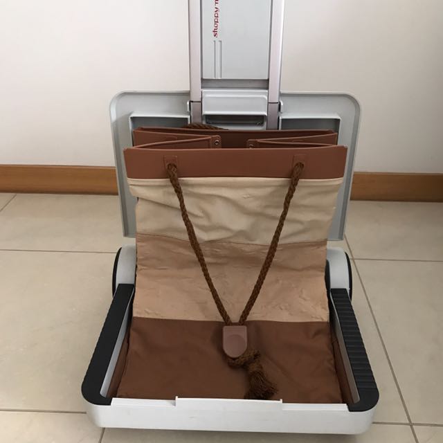 Leifheit Shopping Cart Foldable, Furniture  Home Living, Cleaning   Homecare Supplies, Waste Bins  Bags on Carousell