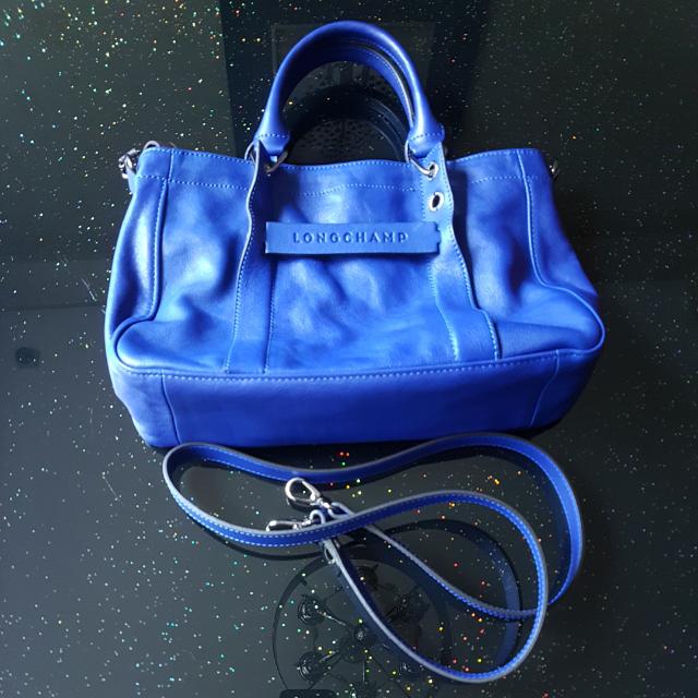 Longchamp 3d Small Tote Bag Midnight Blue Luxury Bags Wallets