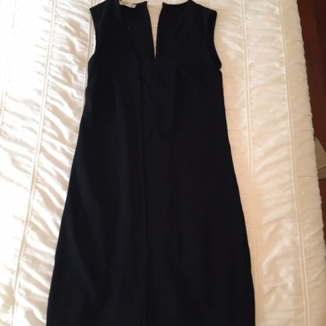 mango suit dress black