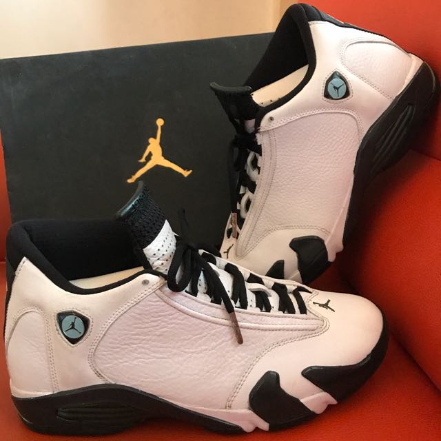 Nike Air Jordan 14 Retro Size 42 Authentic Fesyen Pria Sepatu Di Carousell