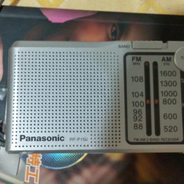 Panasonic Rf-p150 收音機, 音響器材, 可攜式音響設備- Carousell