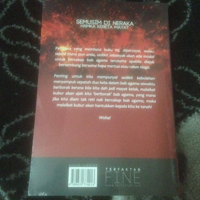 Semusim Di Neraka By Hamka Kereta Mayat Books Stationery Books On Carousell