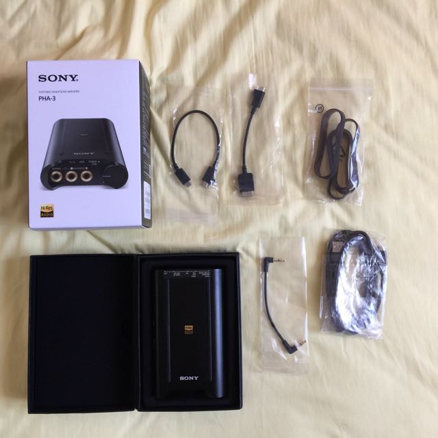 Sony Portable Headphone Amplifier PHA3, Electronics, Audio on Carousell
