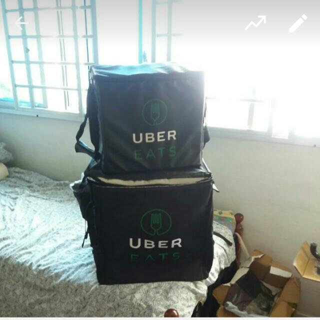 uber eats bike delivery bag