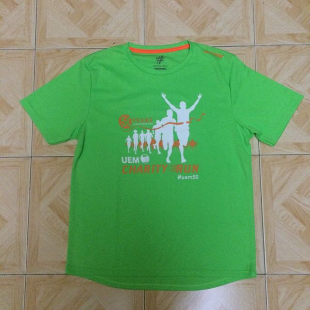 Uem Charity Run Running Tee Sports Athletic Sports Clothing On Carousell