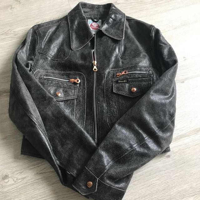 Diesel Leather Jackets: sale up to −80% | Stylight