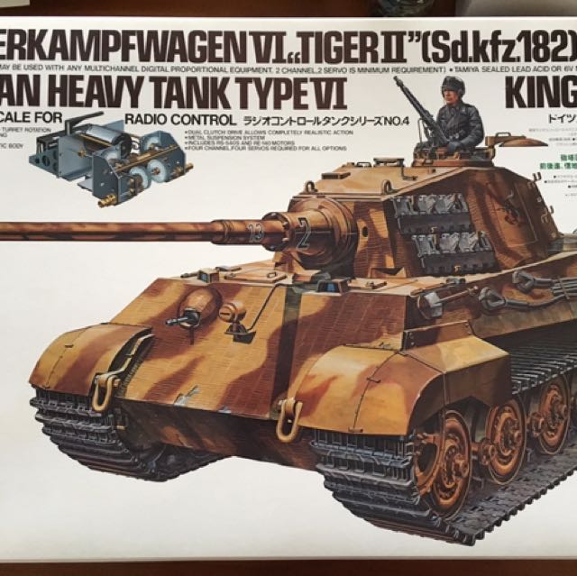 Tamiya rc king tiger store