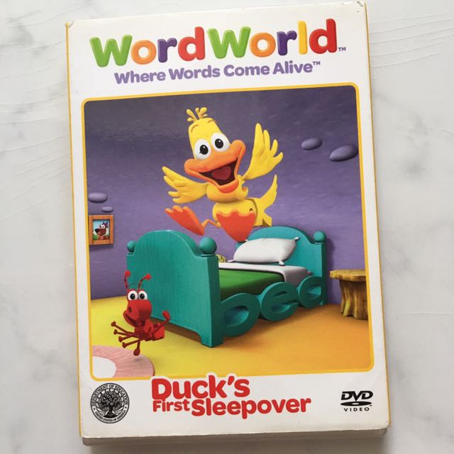 Word World Duck's First Sleepover, Hobbies & Toys, Books & Magazines