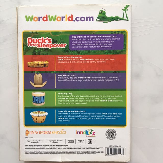 Word World Duck's First Sleepover, Hobbies & Toys, Books & Magazines
