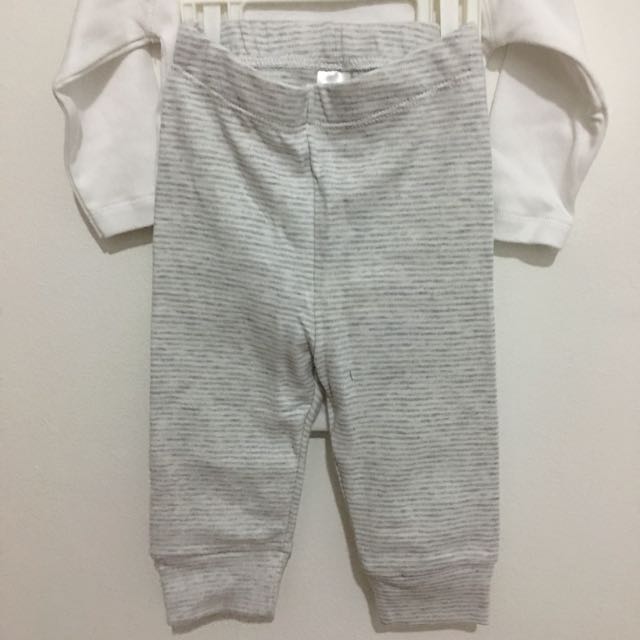 Topo Mini 3 Pieces Baby Apparel Baby Romper Long Pants And Cap 0 3 Months