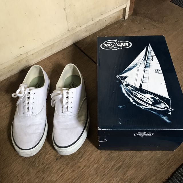 Authentic Sperry Cloud CVO White, Men's 