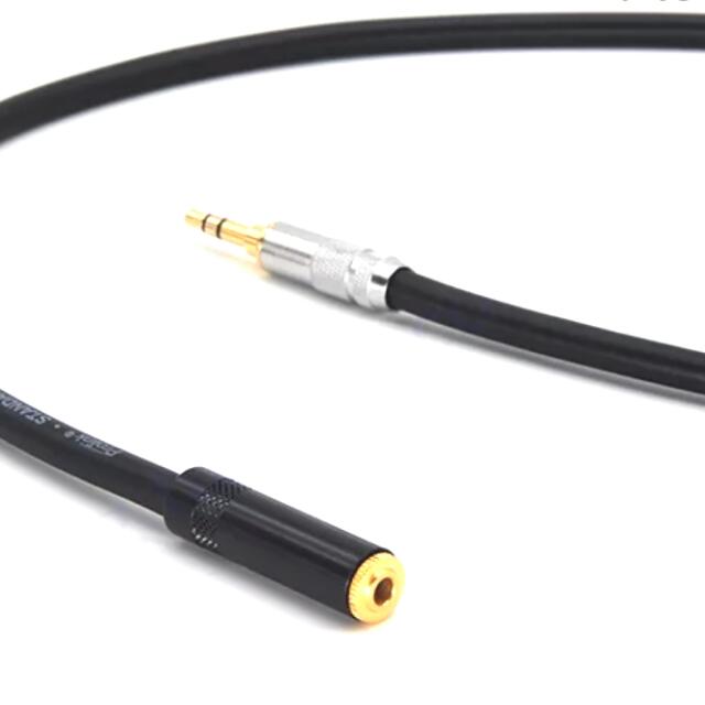 Aux Cable Audiophile Stereo 3.5mm to 3.5mm Female Interconnect MONSTER