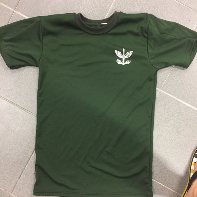 green dri fit shirt