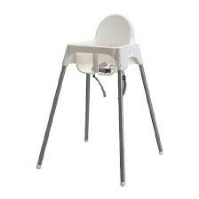 High chair deals without tray