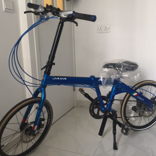 JAVA Fit folding bike, 興趣及遊戲, 收藏品及紀念品, 明星周邊 - Carousell