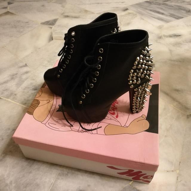 Jeffrey Campbell Lita Spike Boots Women s Fashion Footwear