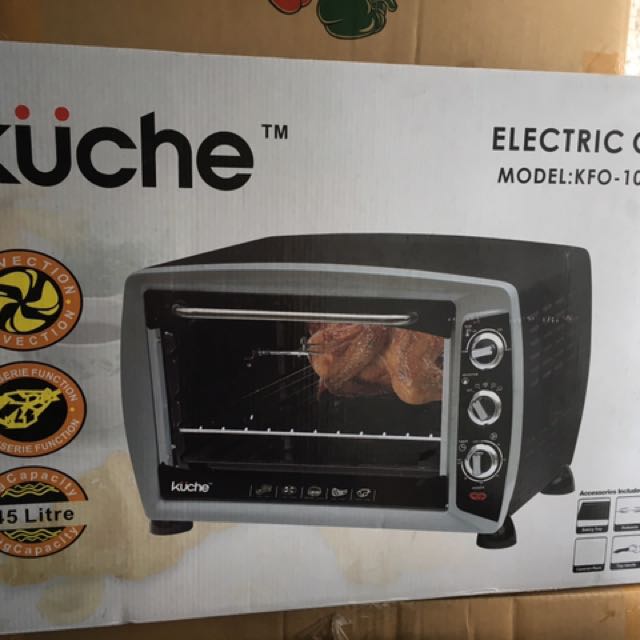 Kuche 45l Electricity Convection Oven KFO 1045, TV & Home Appliances