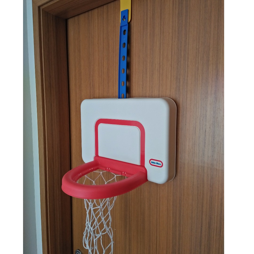 little tikes over the door basketball hoop