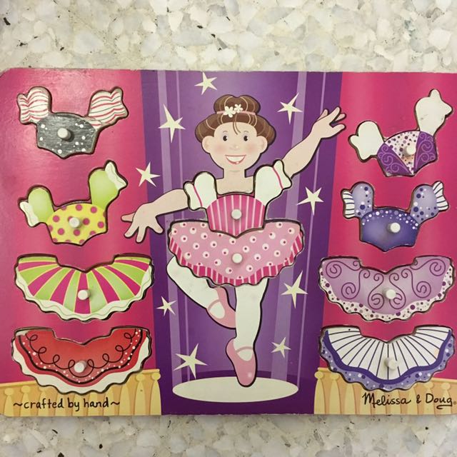 melissa and doug ballerina dress up
