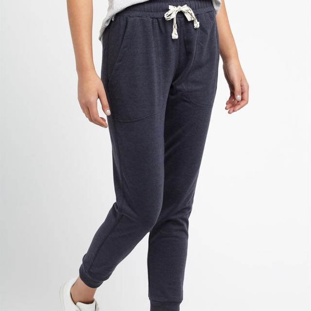 navy blue trackies