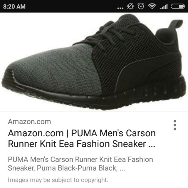 Puma Carson Knit Harga baru 899. Fesyen Pria Sepatu di Carousell