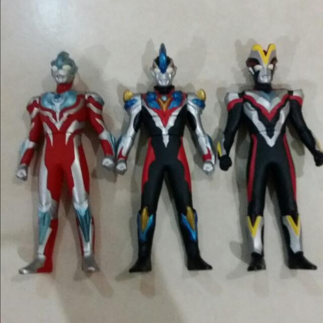Get Wallpaper Ultraman Ginga Victory And Ginga Victory Bandai Figures Three For Android Free