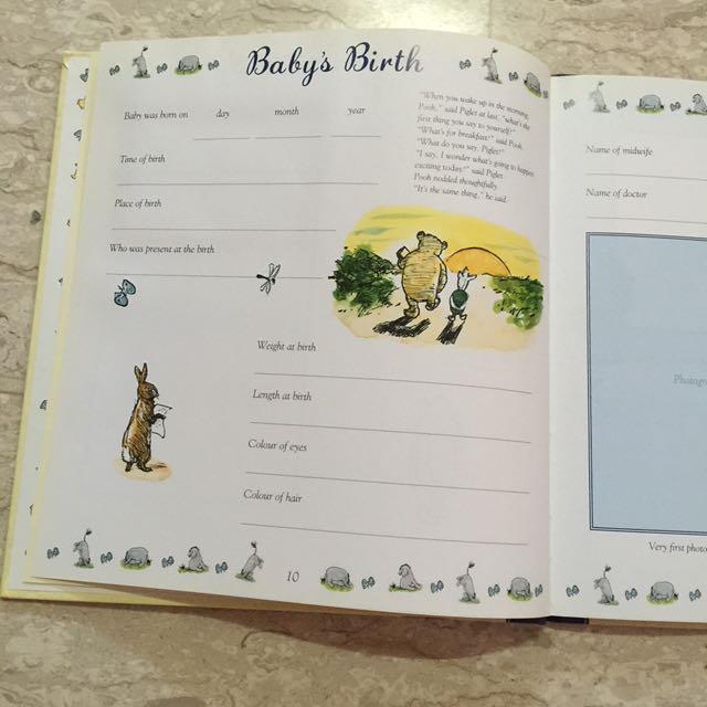 Winnie the pooh baby hotsell days