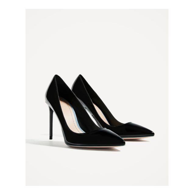 zara patent shoes