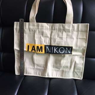 Brand New I AM Nikon Canvas Bag