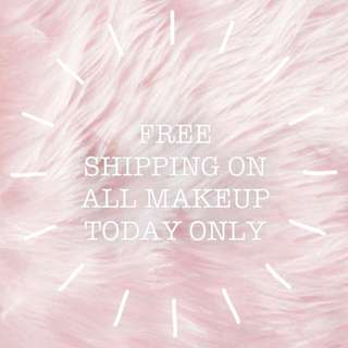 FREE SHIPPING ON ALL MAKEUP PRODUCT
