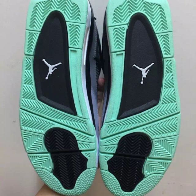 Air jordan 4 mint green Men s Fashion Footwear Sneakers on