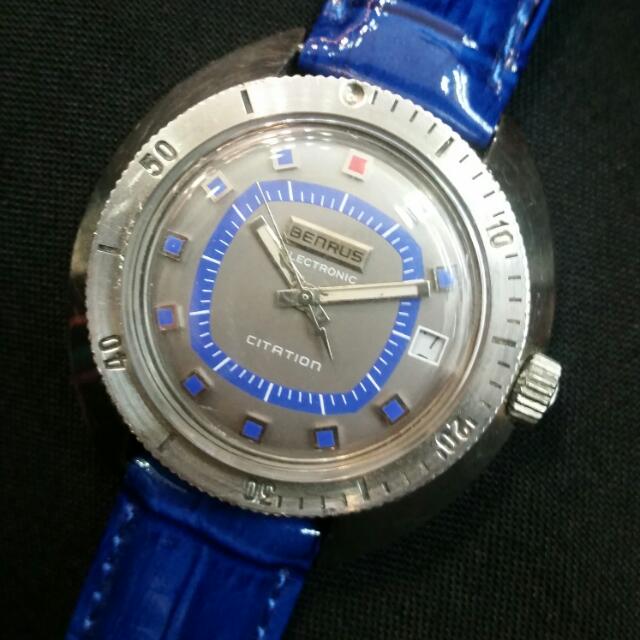 benrus electronic citation watch
