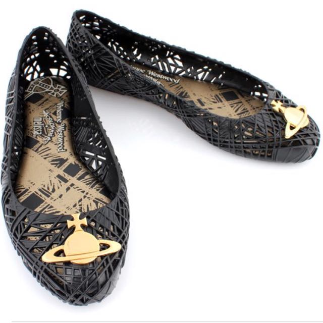 black and gold vivienne westwood shoes