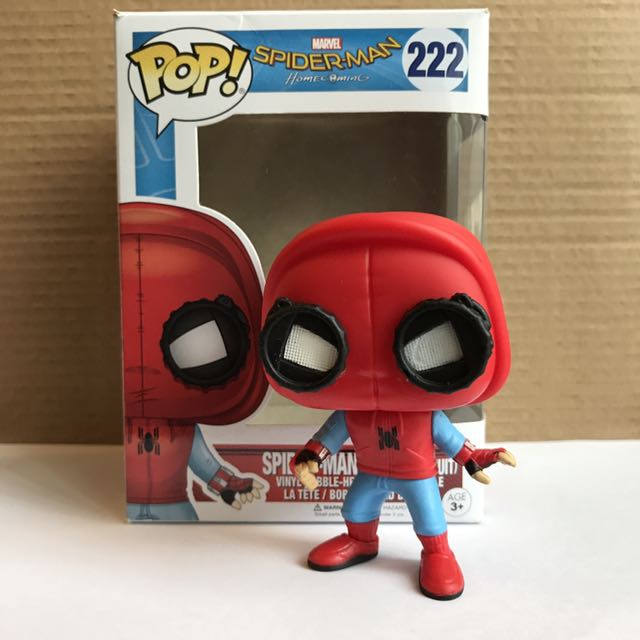 Funko Pop Marvel Spiderman Homecoming Homemade Suit Collectible Toys Games Bricks Figurines On Carousell - how to make spiderman with his homemade suit in robloxian