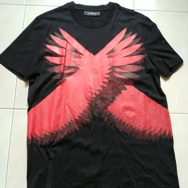 Givenchy Christmas Edition 2010 Wings Imprint T-shirt Size XS