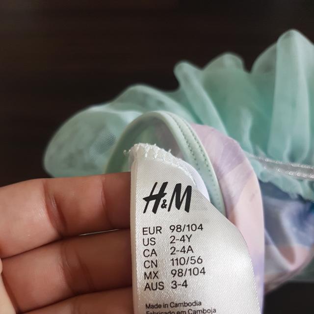 H and m swimming sale costume