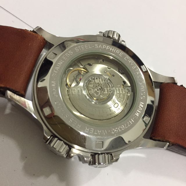 Hamilton Khaki Automatic Watch GMT H77635333 H776350 Used Hamilton Dual Time