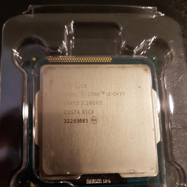 Intel i5-3470 LGA1155 Socket, Computers & Tech, Parts & Accessories ...