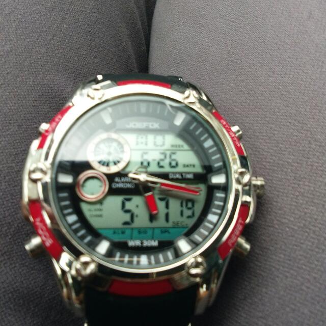 Joefox Digital Watch Men s Fashion Watches Accessories
