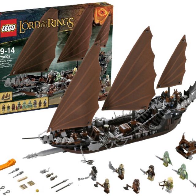 lego lord of the rings ship