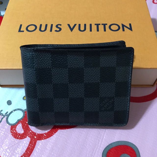BNIB Louis Vuitton LV Multiple Wallet Damier Graphite Limited Edition,  Luxury, Bags & Wallets on Carousell