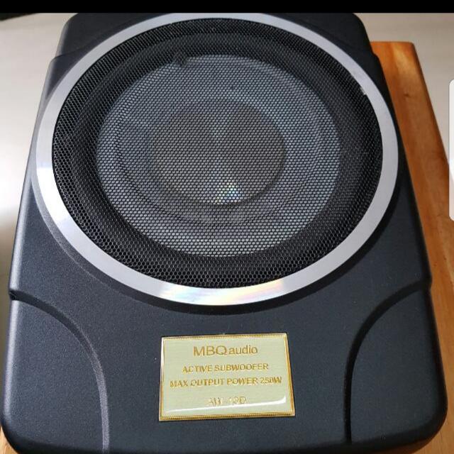 mbq 10 inch active subwoofer