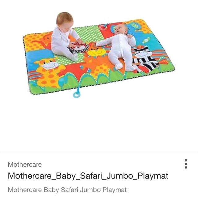 Mothercare Jumbo playmat, Babies & Kids, Infant Playtime on Carousell