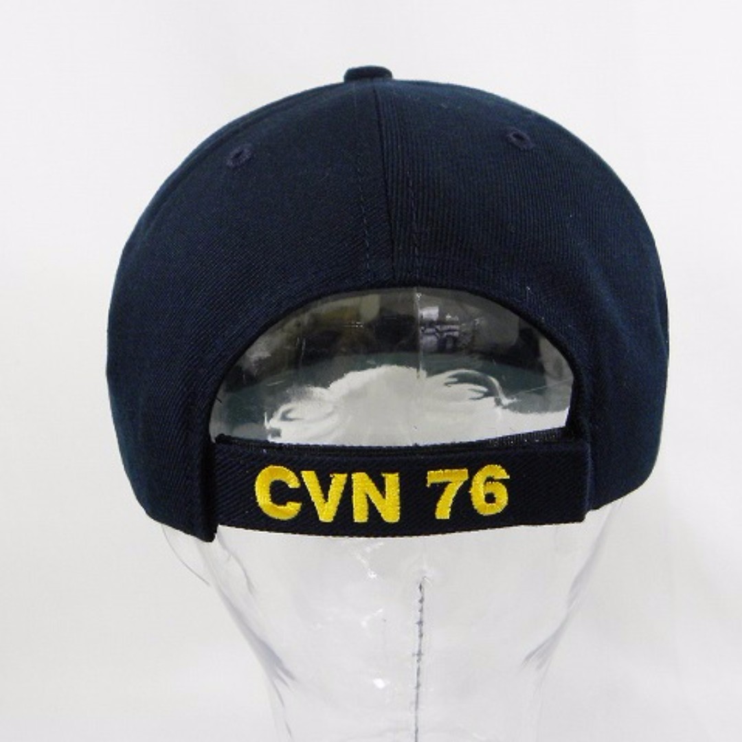 Original Embroidered Uss ronald reagan cvn-76 cowboy made in USA hat cap