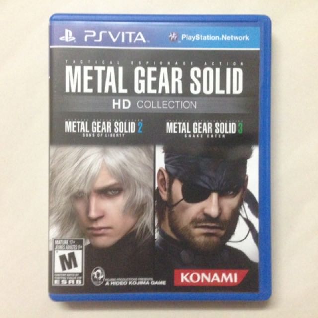 PSV Metal Gear Solid (MGS) HD Collection, 電子遊戲, 電子遊戲
