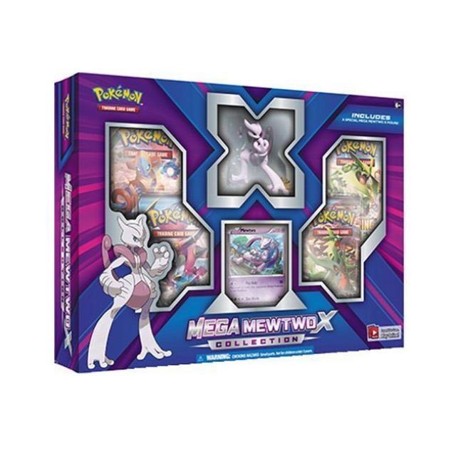 Pokemon TCG Mega Mewtwo X Figure Collection Box 